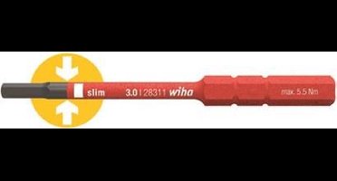 Wiha - Bit SlimBit Electric Zeskant VDE - 5 x 75 mm