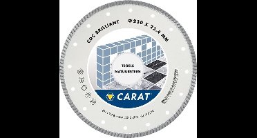 Carat CDC3504000 CDC Brilliant Diamantdoorslijpschijf - 350 x 25,4mm - tegels & natuursteen