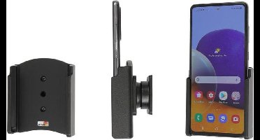Brodit houder geschikt voor Samsung Galaxy A72 Passieve houder met swivelmount