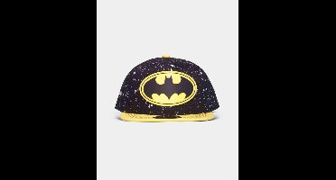 DC Comics Batman Snapback pet kinderen Logo Zwart/Geel