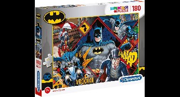 Clementoni - Puzzel - 180 Stukjes - Batman - Puzzel Voor Kinderen - Vanaf 6 Jaar