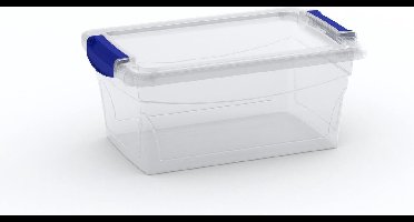 Kis Omni Box XS - Opbergbox - Met Deksel - 11L - 39x26x17cm - Transparant