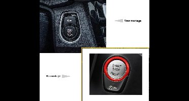 Bmw Start Stop Knop Styling Ring Rood Decoratie Geschikt voor Bmw F20 F20 F32 X1 F48 F45 M3 M4 Look 120 320 328 335