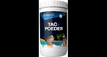 Splash-X TAC+ poeder - 1 kg - alkaliniteit zwembad verhogen