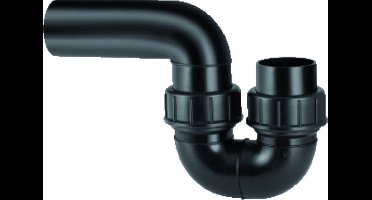 Geberit PE Afvoer Leidingsifon 0, 90, 180 graden PE universele HWA sifon d 90