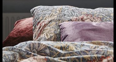 At Home by Beddinghouse Scene dekbedovertrek - Lits-Jumeaux - 240x200/220 cm - Blauw