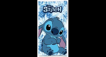 Disney - Lilo & Stitch - Strandlaken - Katoen - 70x140Cm - Blauw