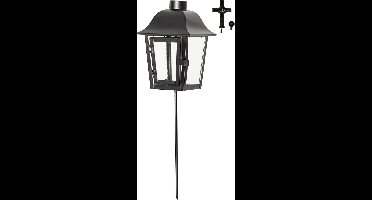 Star Trading Serene lantaarn, grondspies, graflantaarn, decoratie, zwart, voor buiten, 45 cm