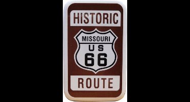Historic Route 66 Missouri - Magneet 7 x 4,5cm