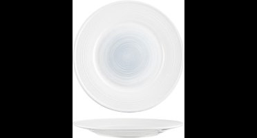Cosy & Trendy Brindisi Sea Plat bord Ø26cm - Set van 2 stuks - Blauw