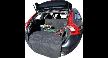 ProPlus Kofferbakbescherming - 110 x 100 x 40 cm - Kofferbakbeschermdeken - Verhoogde Zijstukken - Waterafstotend - Antislip - Hondendeken - L - Zwart