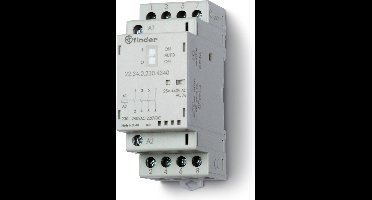 Finder Installationsschütz Serie 22, 25 A 22.34.0.012.4640 2 Schließer/2 Öffner (30/110/220 V) 25/5/1 A (22.34.0.012.46