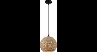 Chericoni Carpi Hanglamp - 1 lichts - Ø25 cm - Natuurlijk gevlochten Touw - Bohemian/Japandi Sfeerverlichting