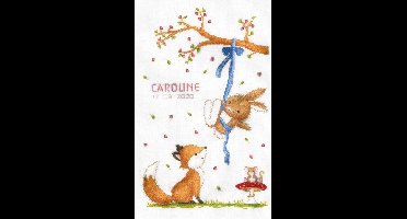 borduurpakket PN0184572 vrolijke bosvriendjes, geboorte