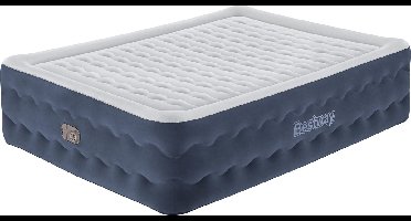 Tritech TruLeisure Queen Luchtmatras met Ingebouwde Elektrische Pomp en Antimicrobiële Coating 2,03 m x 1,52 m x 51 cm