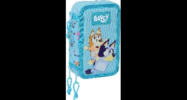 Bluey Gevuld Etui, Fun - 36 stuks - 19,5 x 12,5 x 5,5 cm - Polyester