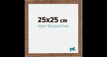 Your Decoration - Fotolijst 25x25 cm - MDF - Eiken Rustiek - Mura