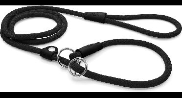 Morso Hondenriem Retrieverlijn Soft Rope Gerecycled Zwart