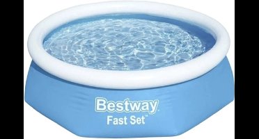 Bestway - Fast Set - Opblaasbaar zwembad - 244x61 cm - Rond