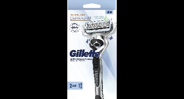 Gillette SkinGuard Sensitive Flexball - Scheersysteem Voor Mannen - 1 Handvat - 1 Navulmesjes
