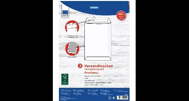 3 Bordrug envelop 250x353mm