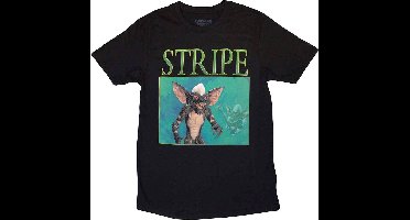 Gremlins - Stripe Homage Heren T-shirt - M - Zwart