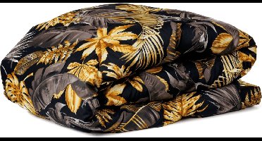 Zelesta Wonderbed Golden Leaves 140x200cm - Dekbed zonder overtrek - 30 dagen proefslapen - Wasbaar hoesloos dekbed - Bedrukt dekbed - Dekbed met print - All Year Winterdekbed & Zomerdekbed