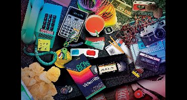 Clementoni - Puzzel - 1000 Stukjes - 80s Nostalgie - Puzzel Voor Volwassenen - High Quality Collection