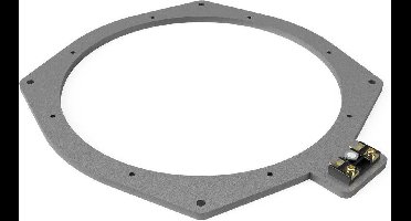 Zeer stabiele universele metalen BMW speakerring 200 mm