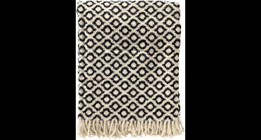ISABELLA | plaid 150x200 cm | Raven | zwart | multicolor | Hoii