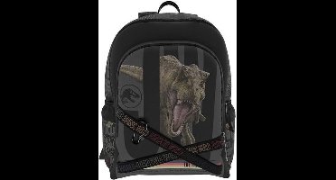 Jurassic World Gebrul! Rugzak 43 Cm Zwart