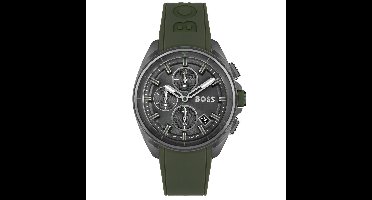 Boss Volane 1513952 Horloge - Siliconen - Groen - Ø 43 mm