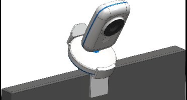 Bevestigingsbeugel adapter Luvion Easy & Luvion Platinum - Ikea MYLLRA