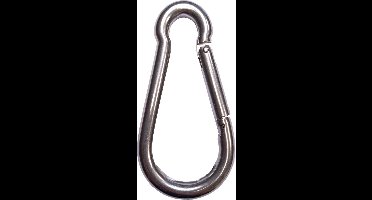 Seilflechter - Karabijnhaak - RVS A4 - Maat: 120 x 11