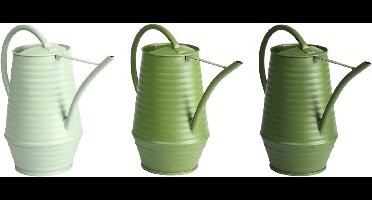 Binnengieter - Groen - Metaal - 19 cm hoog