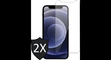 Screenprotector geschikt voor iPhone 13 Mini - 2x Glas Screen Protector