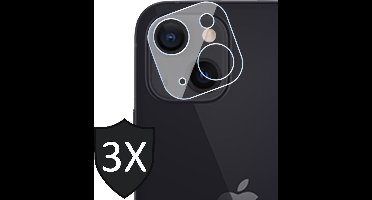 Camera Screenprotector geschikt voor iPhone 13 Mini - 3x Glas Screen Protector