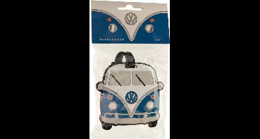 Volkswagen Kampeerbus VW T1 Blauw PVC Kofferlabel