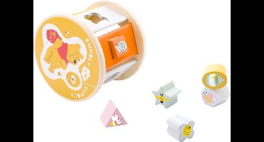 Disney Vormsorteerder Winnie The Pooh Junior 16 Cm Hout 7-delig