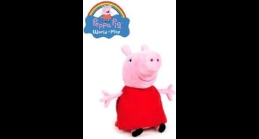 Peppa Pig Knuffel - Rood - 50 cm hoog