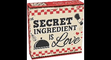 Tactic The Secret Ingredient Is Love – Puzzel – 1000 stukjes – Warme Tekstpuzzel – Rustgevend Ontwerp – Hoogwaardige Scandinavische Kwaliteit