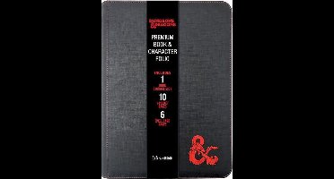 Ultra Pro Premium Zippered Book Folio - Voor D&D - Met 10 uitwisbare pagina's