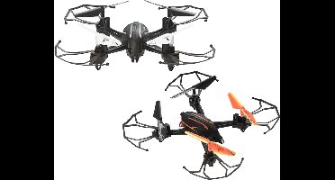 Denver DRB-220 - Battle Drones set - voor kinderen - Zwart - Speelgoed - Oranje