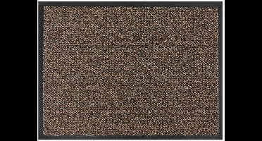 MD Entree - Deurmat - Scrapa - Beige - Vloerkleed - Met antislip - Wasbaar- Vocht absorberend - Hoge dichtheid 400gr/m2 - 90 x 150 cm