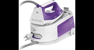 Braun CareStyle 1 IS1014VI - Stoomgenerator - Handmatige instellingen - Auto-off - Violet/Wit