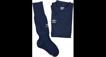 UMBRO - Teamwear pack - T-shirt / Sokken - Donkerblauw - 146