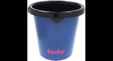 Sorbo Gerecyclede Emmer met Schenktuit – Blauw – 5 Liter – Gemaakt van Gerecycled Plastic – Duurzame & Stevige Schoonmaakemmer