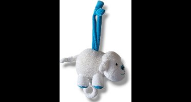 Muziekdoosje Schaap - Wit & Blauw