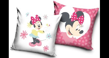 Minnie Mouse sierkussen Flowers 40 x 40 cm