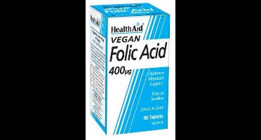 Health Aid Acido Folico 400 Mcg 90 Comp